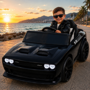 საბავშვო ელექტრო მანქანა Dodge AT-2268-B (2 ძრავა, 12V)
