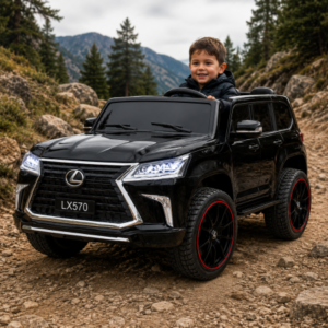 საბავშვო ელექტრო ჯიპი Lexus LX-570-B (2 ძრავა, 12V)