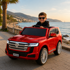 საბავშვო ელექტრო მანქანა Toyota JHW-6666-R (4 ძრავა, 12V)