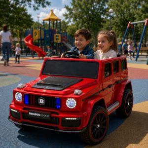 საბავშვო ელექტრო მანქანა Mercedes-AMG AMG-6689-R (4 ძრავა, 24V)