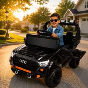 საბავშვო ელექტრო მანქანა AUDI GM-502-B (2 ძრავა, 12V)