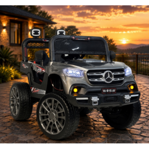 საბავშვო ელექტრო მანქანა Mercedes-Benz D-615CER (2 ძრავა, 12V)