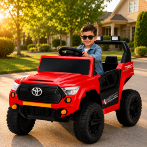 საბავშვო ელექტრო მანქანა TOYOTA GM-501-RED (2 ძრავა, 12V)