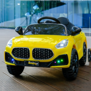 საბავშვო ელექტრო მანქანა BMW LBK-618-Y (2 ძრავა, 6V)