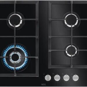 AEG HKB64420NB / 4Gas / 60cm / Black Glass