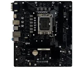 Biostar Mainboard,INTEL H610, Socket 1700, uATX, GbE LAN, DDR5