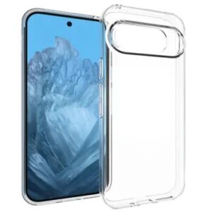 For Google Pixel 9 / Pixel 9 Pro Clear Phone Case Soft TPU Back Cover Watermark-Free