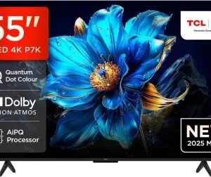 QLED TV 55"(140cm)/ 55P7K 4K Google TV HDR10+  Dolby Atmos BT5.4 Wi-Fi 2.4+5GHz DVB-T/T2/C/S/S2 2x15W HDMI1.4/HDMI2.0&HDMI2.1,HDCP1.4 300x300