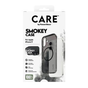 CARE by PanzerGlass Flagship Urban Explorer Smokey w. Black MagSafe iPhone 17