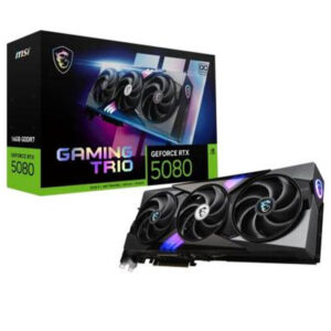 VGA PCIE16 RTX5080 16GB GDDR7 RTX5080 16G GAM TRIO OC MSI
