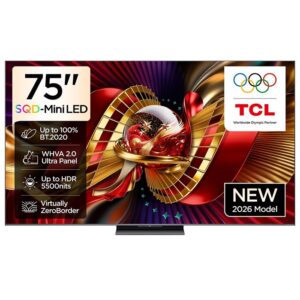 SQD-Mini LED TCL TV 75"(190cm)/ 75C8L 4K Google TV