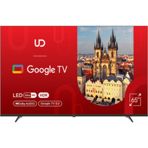 TV 65"(165cm)/ UD 65GUC5210  Google TV 16:9 3840x2160  178*/178* 300cd/m2  BT5.1 WiFi RJ45 Cl+ HDMIx2 USB2.0 DVB-T/T2/C/S2