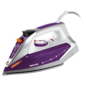 Sencor SSI 8710VT Iron 2400W, Ceramic Soleplate, Volume 200 ml, Self-cleaning System for Removing Mineral Deposits, Anti-Calc System for Preventing